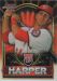 2011 Bowman Chrome Retail Exclusive Red Refractor #BCE1 Bryce Harper Baseball Card