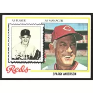 1978 Topps #401 Sparky Anderson