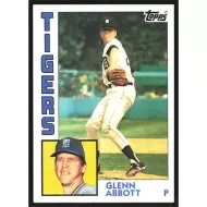 1984 Topps #356 Glenn Abbott