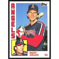1984 Topps #487 Ricky Adams