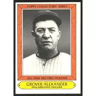 1985 Topps Woolworth All-Time Record Holders #2 Grover Alexander