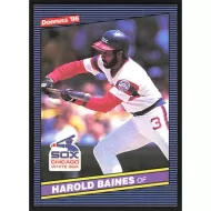 1986 Donruss #180 Harold Baines