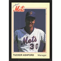 1987 Feder Jackson Mets #4 Tucker Ashford