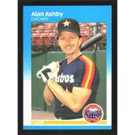 1987 Fleer #50 Alan Ashby