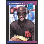 1989 Donruss #28 Sandy Alomar Jr. Rated Rookie