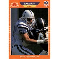 1989 Pro Set #157 Duane Bickett