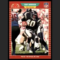 1989 Pro Set #356 Gary Anderson