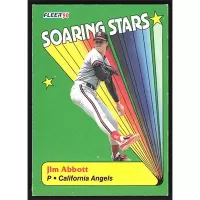 1990 Fleer Soaring Stars #10 Jim Abbott