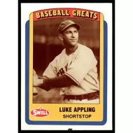 1990 Swell Baseball Greats #18 Luke Appling