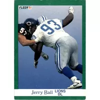 1991 Fleer #240 Jerry Ball