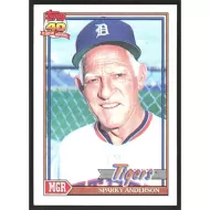 1991 Topps #519 Sparky Anderson