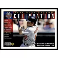 1997 Collector's Choice #219 Roberto Alomar Post-Season Celebration