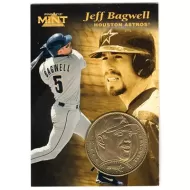 1997 Pinnacle Mint Coins Brass #13 Jeff Bagwell