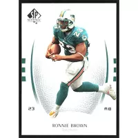 2007 SP Authentic #76 Ronnie Brown