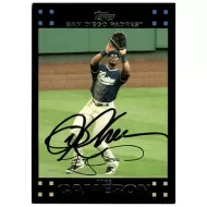 2007 Topps #443 Mike Cameron Autographed