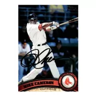 2011 Topps #357 Mike Cameron Autographed