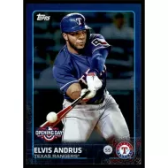 2015 Topps Opening Day Blue Foil #56 Elvis Andrus