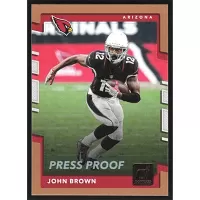 2017 Donruss Press Proof Bronze #166 John Brown