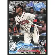 2018 Topps Wal-Mart Holiday Snowflake #HMW140 Ozzie Albies
