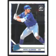 2019 Donruss Optic #82 Pete Alonso Rated Rookie