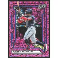 2019 Panini National Convention VIP Party Pink #56 Ronald Acuna Jr.