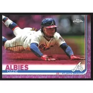 2019 Topps Chrome Pink Refractor #57 Ozzie Albies