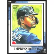 2019 Topps Gallery Impressionists #IM-4 Ronald Acuna Jr.