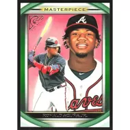 2019 Topps Gallery Masterpiece Green #MP-2 Ronald Acuna Jr.
