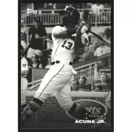 2019 Topps On-Demand Black and White #29 Ronald Acuna Jr.