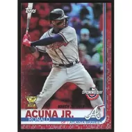 2019 Topps Opening Day Red Foil #51 Ronald Acuna Jr.