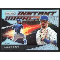 2020 Panini Prizm Instant Impact Silver #II-3 Javier Baez