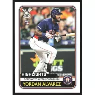 2020 Topps Big League #296 Yordan Alvarez Highlights