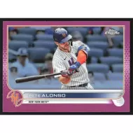 2022 Topps Chrome Pink Refractors #209 Pete Alonso