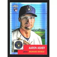 2022 Topps Chrome Platinum Anniversary Prism Refractors #378 Aaron Ashby