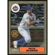 2022 Topps Chrome '87 #87BC-10 Pete Alonso
