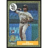 2022 Topps Update '87 Silver Pack Chrome Gold Refractors #T87C-41 CJ Abrams