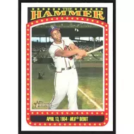 2023 Topps Heritage The Hammer #TH-1 Hank Aaron