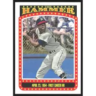 2023 Topps Heritage The Hammer #TH-2 Hank Aaron