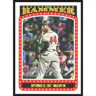 2023 Topps Heritage The Hammer #TH-3 Hank Aaron