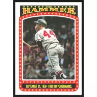 2023 Topps Heritage The Hammer #TH-4 Hank Aaron