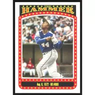 2023 Topps Heritage The Hammer #TH-8 Hank Aaron
