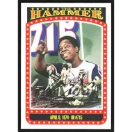 2023 Topps Heritage The Hammer #TH-9 Hank Aaron