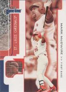 2001 Fleer Game Time #64 Mark McGwire 