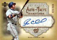 2006 Artifacts Auto-Facts #AF-RC Ryan Church Autographed