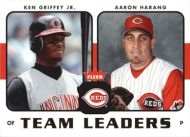 2006 Fleer Team Leaders #TL-7 K. Griffey Jr./A. Harang 