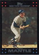 2007 Topps Red Back #7 Mickey Mantle 