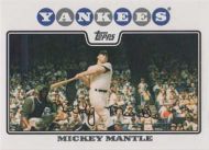 2008 Topps #7 Mickey Mantle 