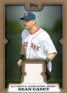 2008 Topps Update Retail Relics Gold #RR-SC Sean Casey Jersey