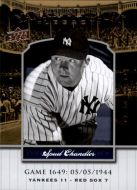 2008 Upper Deck Yankee Stadium Legacy Collection #1649 Spud Chandler