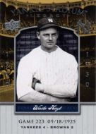 2008 Upper Deck Yankee Stadium Legacy Collection #223 Waite Hoyt 